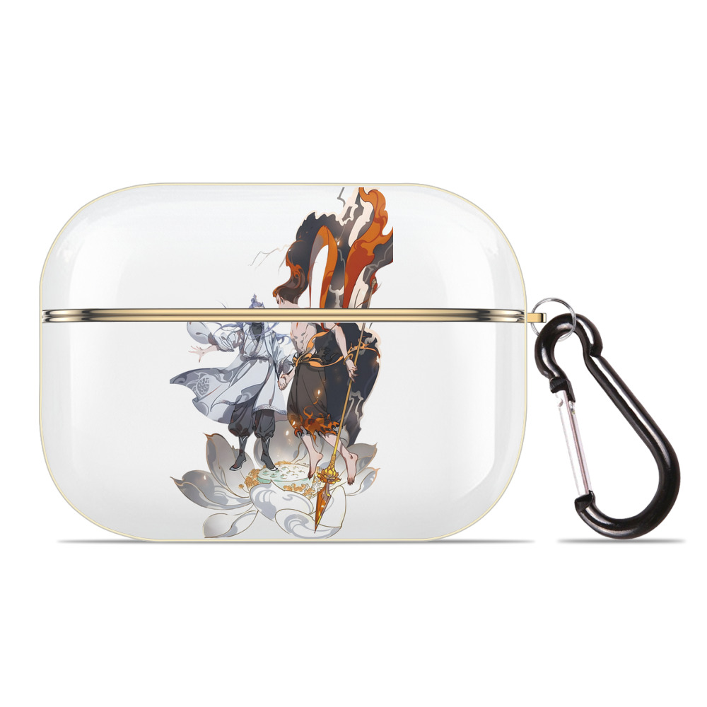 （画像用） Ne Zha 2 ナタ 魔童の大暴れ 【AirPods Pro用】ハードシェル保護ケース｜耐衝撃・防指紋・カラビナ付き商品仕様