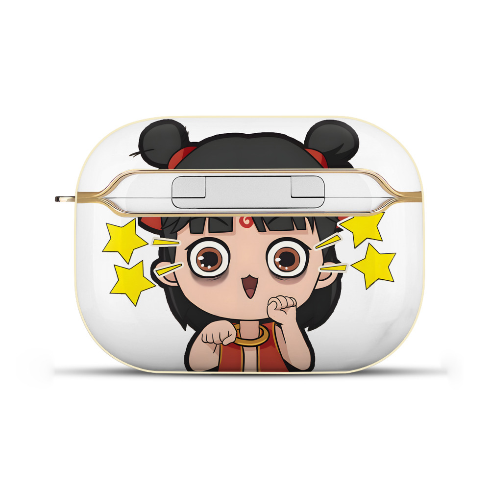 （画像用） Ne Zha 2 ナタ 魔童の大暴れ 【AirPods Pro用】ハードシェル保護ケース｜耐衝撃・防指紋・カラビナ付き商品仕様