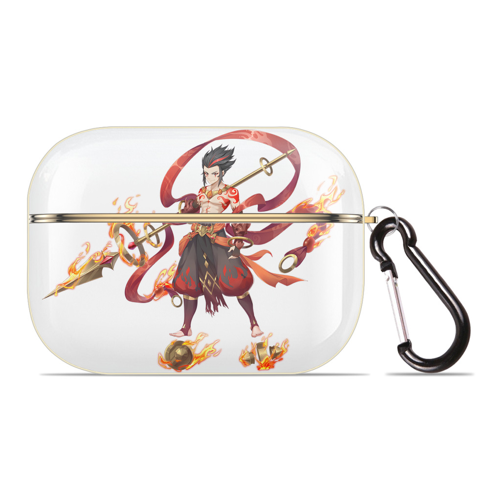 （画像用） Ne Zha 2 ナタ 魔童の大暴れ 【AirPods Pro用】ハードシェル保護ケース｜耐衝撃・防指紋・カラビナ付き商品仕様