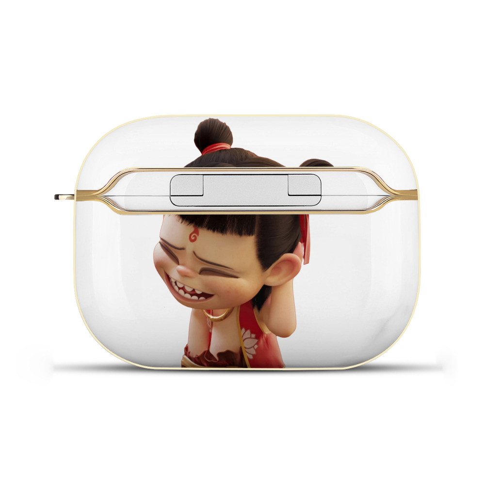 （画像用） Ne Zha 2 ナタ 魔童の大暴れ 【AirPods Pro用】ハードシェル保護ケース｜耐衝撃・防指紋・カラビナ付き商品仕様