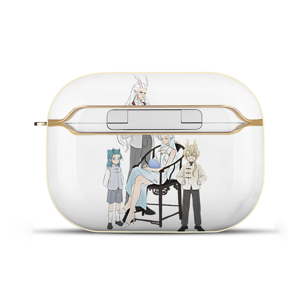 （画像用） Ne Zha 2 ナタ 魔童の大暴れ 【AirPods Pro用】ハードシェル保護ケース｜耐衝撃・防指紋・カラビナ付き商品仕様