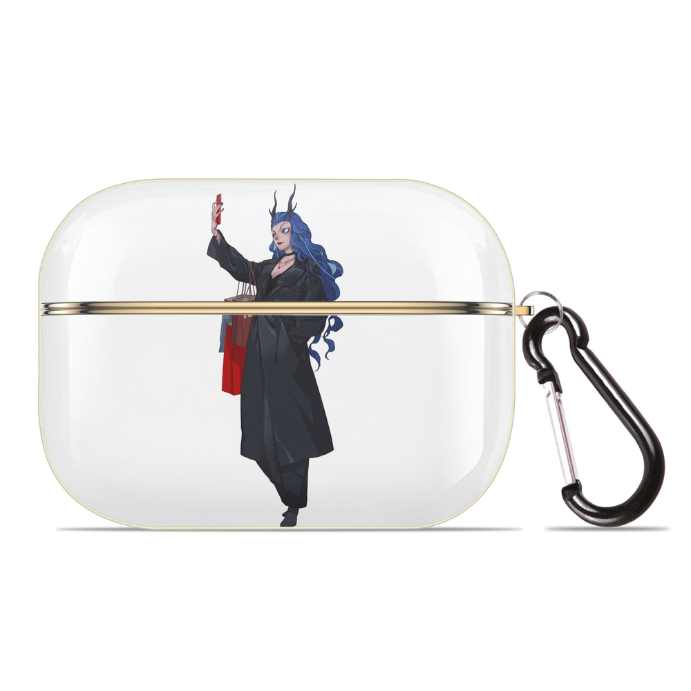 （画像用） Ne Zha 2 ナタ 魔童の大暴れ 【AirPods Pro用】ハードシェル保護ケース｜耐衝撃・防指紋・カラビナ付き商品仕様