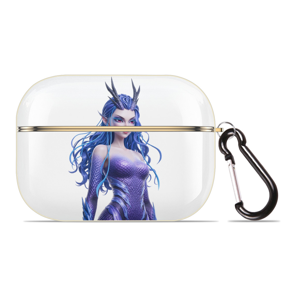 （画像用） Ne Zha 2 ナタ 魔童の大暴れ 【AirPods Pro用】ハードシェル保護ケース｜耐衝撃・防指紋・カラビナ付き商品仕様