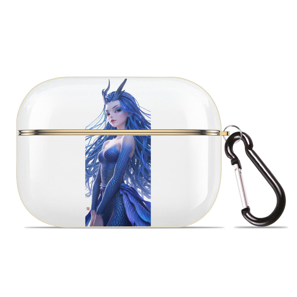 （画像用） Ne Zha 2 ナタ 魔童の大暴れ 【AirPods Pro用】ハードシェル保護ケース｜耐衝撃・防指紋・カラビナ付き商品仕様