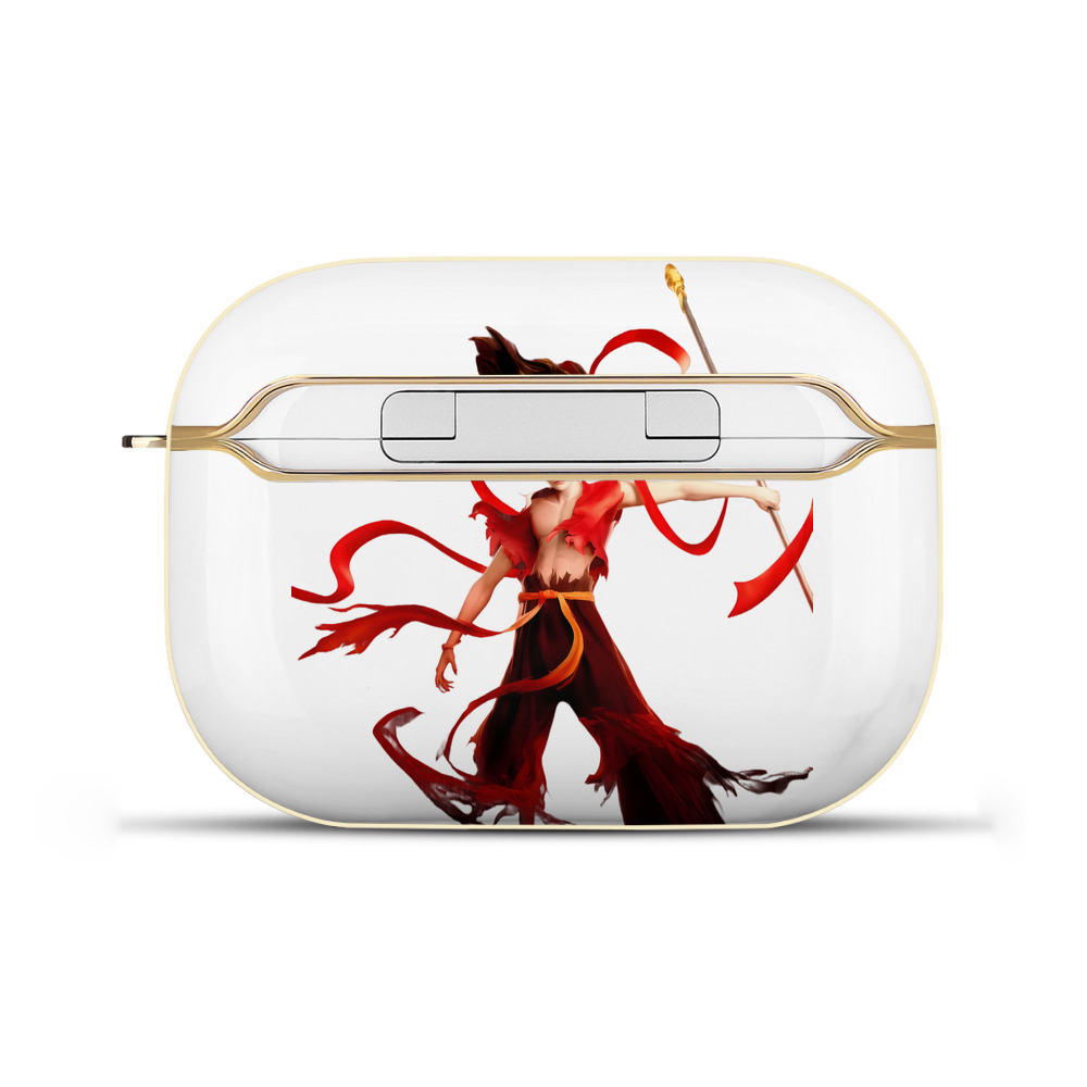 （画像用） Ne Zha 2 ナタ 魔童の大暴れ 【AirPods Pro用】ハードシェル保護ケース｜耐衝撃・防指紋・カラビナ付き商品仕様