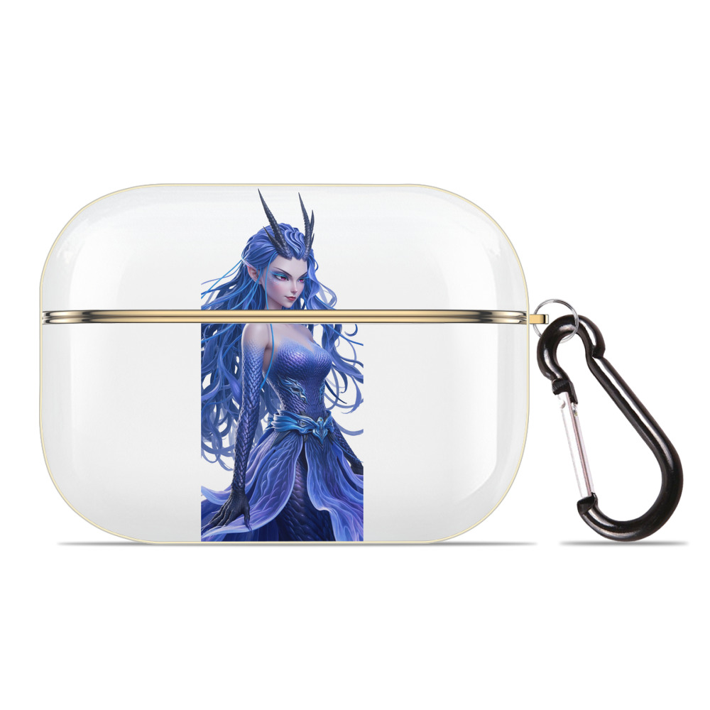 （画像用） Ne Zha 2 ナタ 魔童の大暴れ 【AirPods Pro用】ハードシェル保護ケース｜耐衝撃・防指紋・カラビナ付き商品仕様