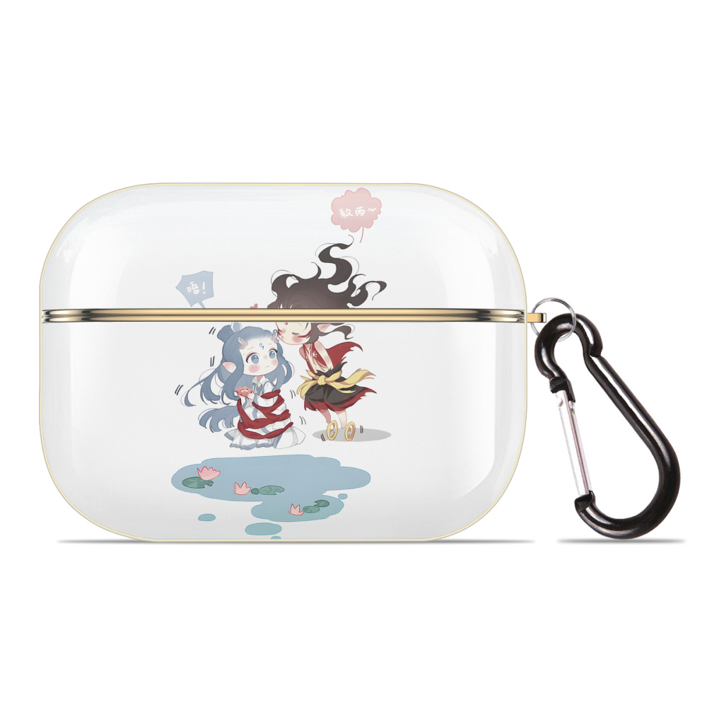 （画像用） Ne Zha 2 ナタ 魔童の大暴れ 【AirPods Pro用】ハードシェル保護ケース｜耐衝撃・防指紋・カラビナ付き商品仕様