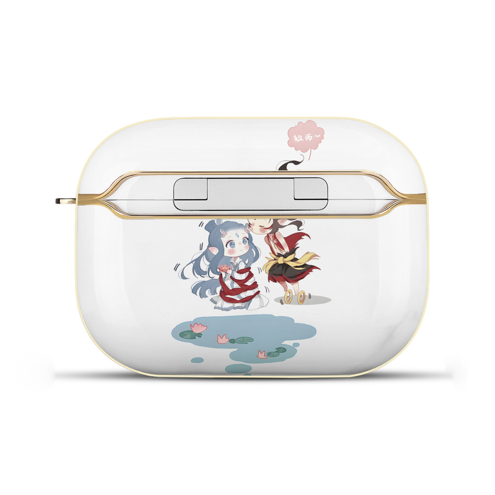 （画像用） Ne Zha 2 ナタ 魔童の大暴れ 【AirPods Pro用】ハードシェル保護ケース｜耐衝撃・防指紋・カラビナ付き商品仕様