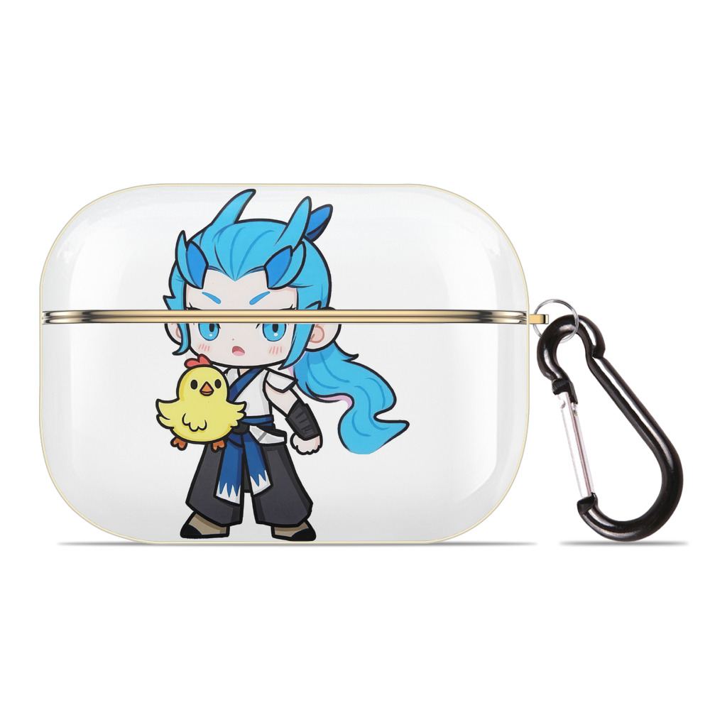 （画像用） Ne Zha 2 ナタ 魔童の大暴れ 【AirPods Pro用】ハードシェル保護ケース｜耐衝撃・防指紋・カラビナ付き商品仕様