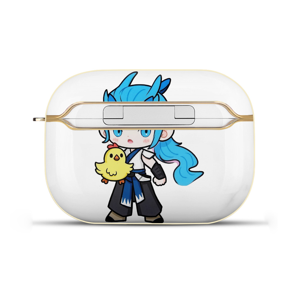 （画像用） Ne Zha 2 ナタ 魔童の大暴れ 【AirPods Pro用】ハードシェル保護ケース｜耐衝撃・防指紋・カラビナ付き商品仕様