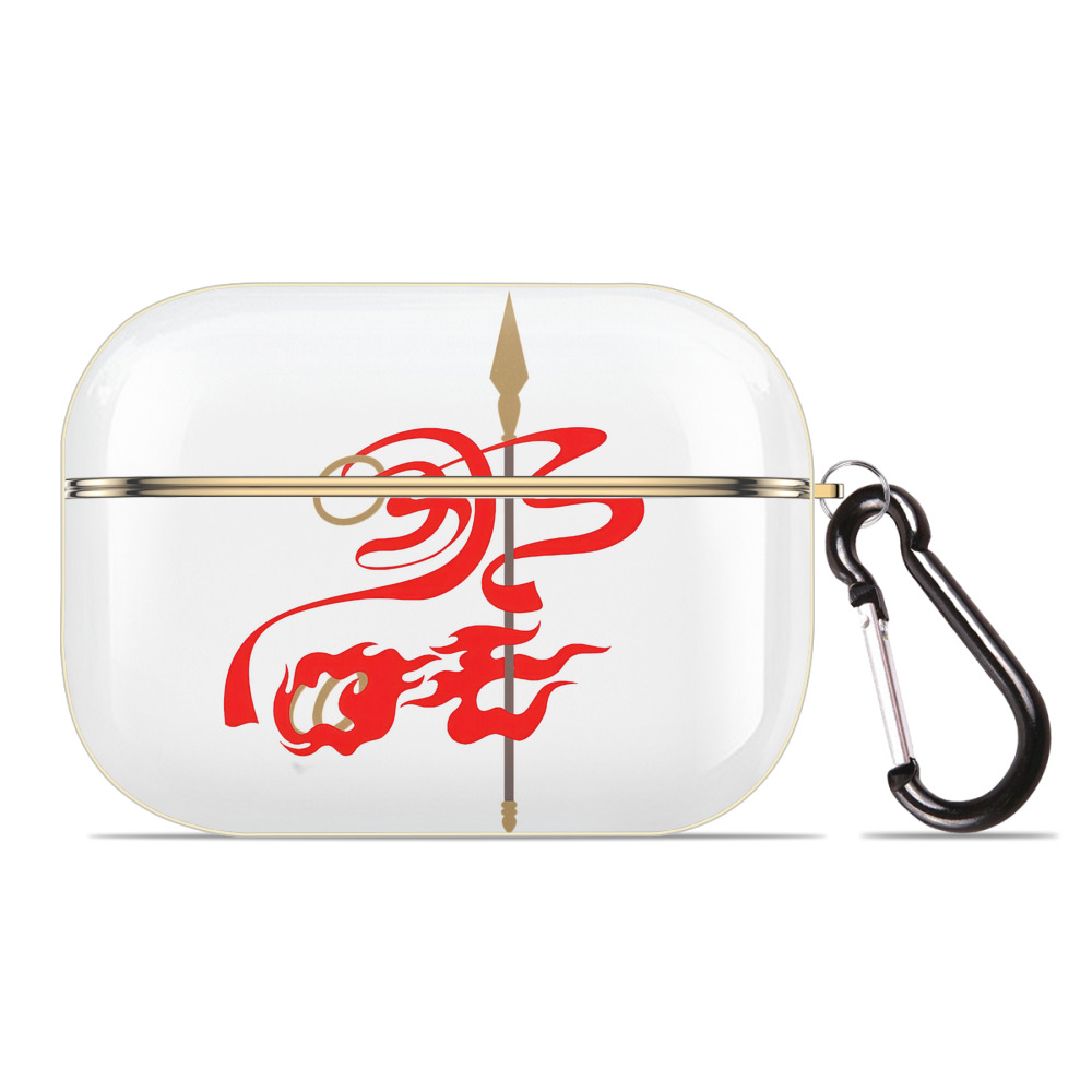 （画像用） Ne Zha 2 ナタ 魔童の大暴れ 【AirPods Pro用】ハードシェル保護ケース｜耐衝撃・防指紋・カラビナ付き商品仕様
