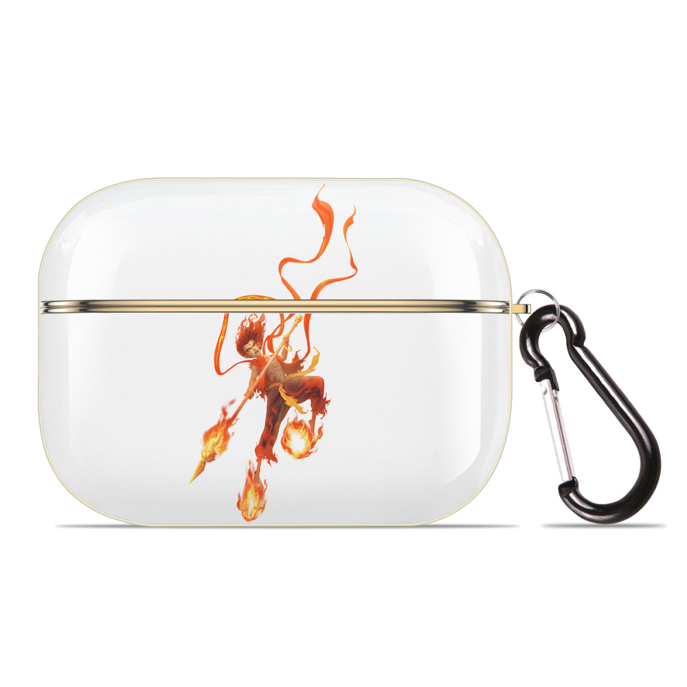 （画像用） Ne Zha 2 ナタ 魔童の大暴れ 【AirPods Pro用】ハードシェル保護ケース｜耐衝撃・防指紋・カラビナ付き商品仕様