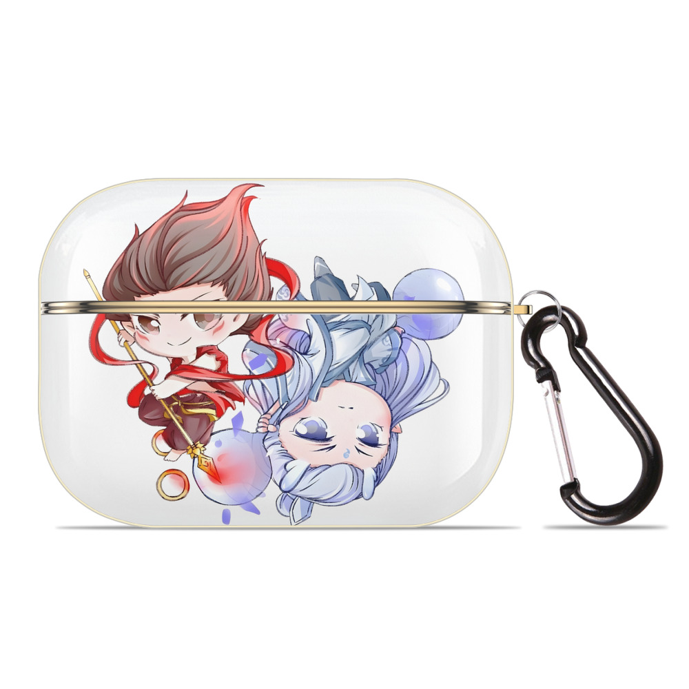 （画像用） Ne Zha 2 ナタ 魔童の大暴れ 【AirPods Pro用】ハードシェル保護ケース｜耐衝撃・防指紋・カラビナ付き商品仕様