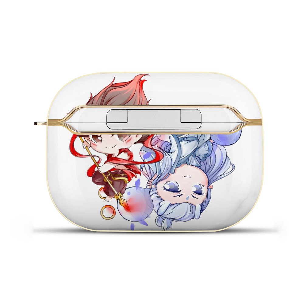 （画像用） Ne Zha 2 ナタ 魔童の大暴れ 【AirPods Pro用】ハードシェル保護ケース｜耐衝撃・防指紋・カラビナ付き商品仕様