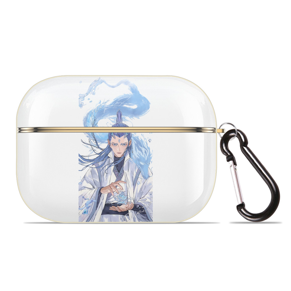 （画像用） Ne Zha 2 ナタ 魔童の大暴れ 【AirPods Pro用】ハードシェル保護ケース｜耐衝撃・防指紋・カラビナ付き商品仕様