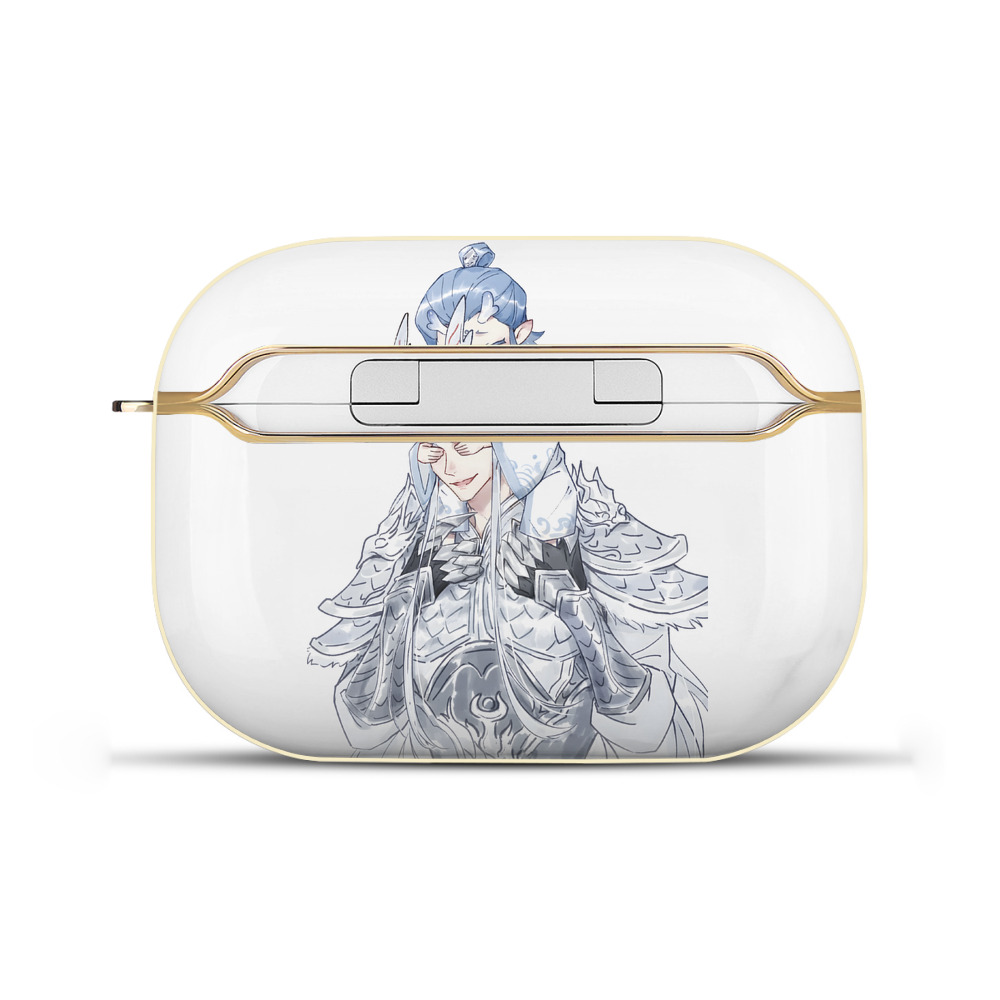 （画像用） Ne Zha 2 ナタ 魔童の大暴れ 【AirPods Pro用】ハードシェル保護ケース｜耐衝撃・防指紋・カラビナ付き商品仕様