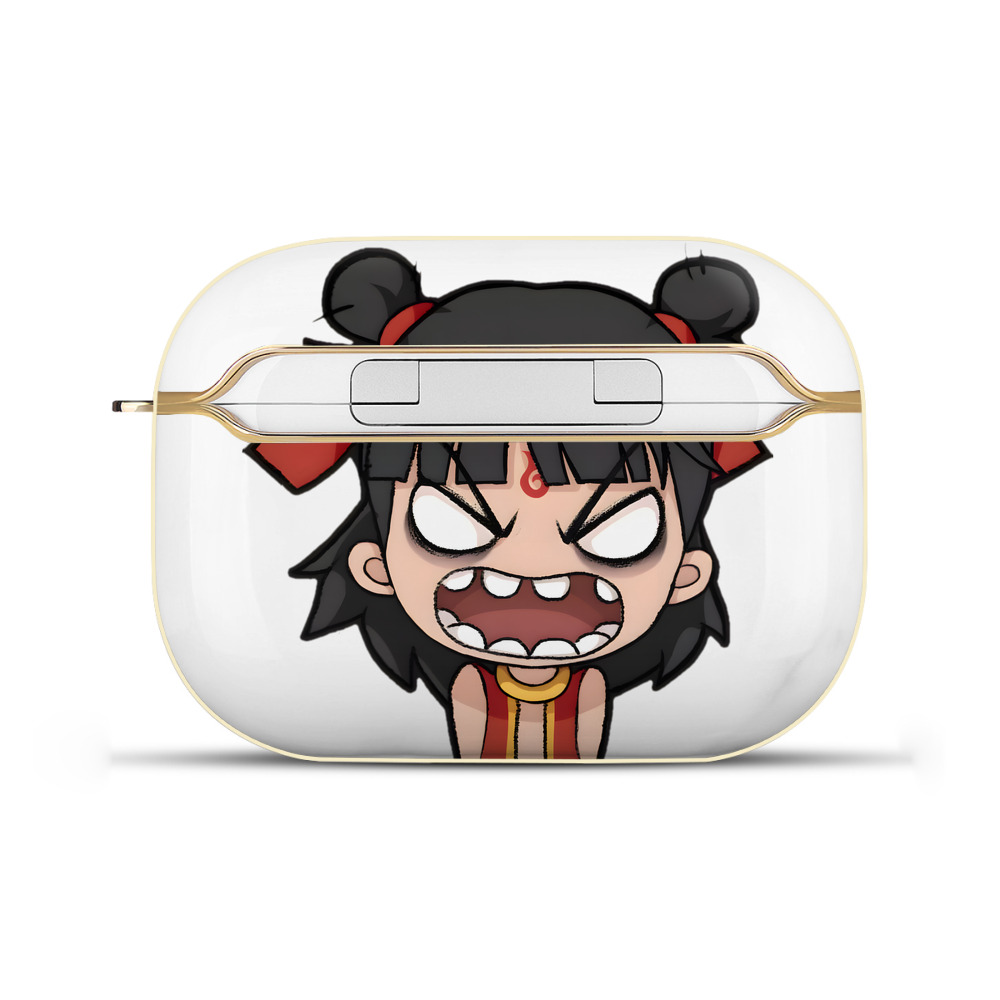 （画像用） Ne Zha 2 ナタ 魔童の大暴れ 【AirPods Pro用】ハードシェル保護ケース｜耐衝撃・防指紋・カラビナ付き商品仕様