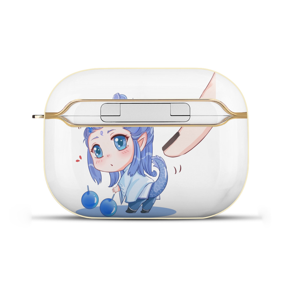 （画像用） Ne Zha 2 ナタ 魔童の大暴れ 【AirPods Pro用】ハードシェル保護ケース｜耐衝撃・防指紋・カラビナ付き商品仕様