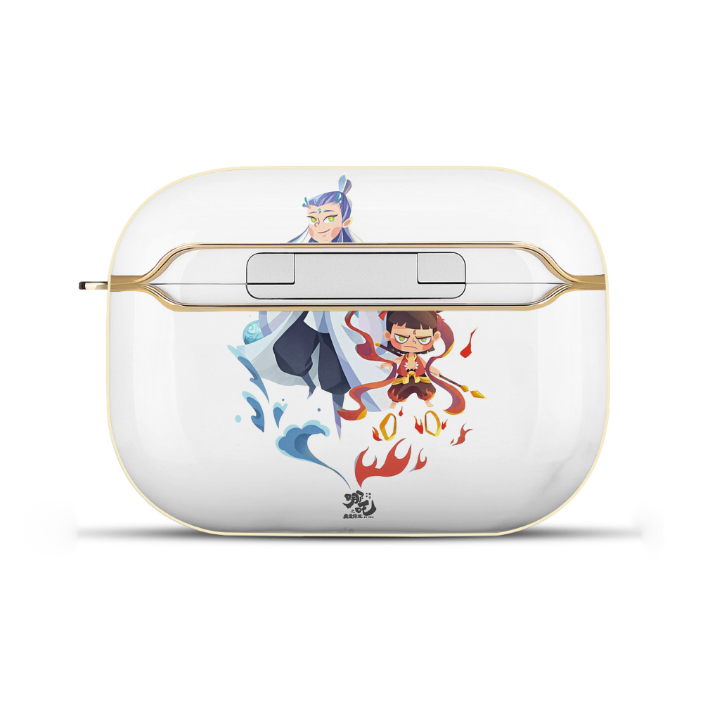 （画像用） Ne Zha 2 ナタ 魔童の大暴れ 【AirPods Pro用】ハードシェル保護ケース｜耐衝撃・防指紋・カラビナ付き商品仕様