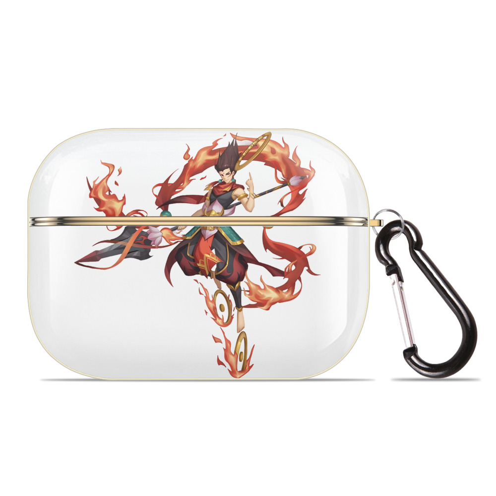 （画像用） Ne Zha 2 ナタ 魔童の大暴れ 【AirPods Pro用】ハードシェル保護ケース｜耐衝撃・防指紋・カラビナ付き商品仕様