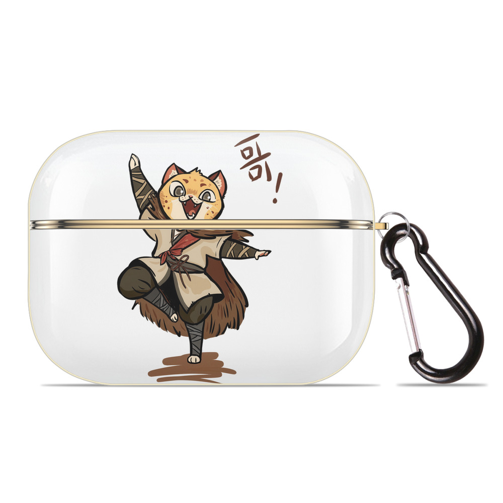 （画像用） Ne Zha 2 ナタ 魔童の大暴れ 【AirPods Pro用】ハードシェル保護ケース｜耐衝撃・防指紋・カラビナ付き商品仕様
