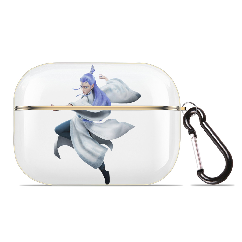 （画像用） Ne Zha 2 ナタ 魔童の大暴れ 【AirPods Pro用】ハードシェル保護ケース｜耐衝撃・防指紋・カラビナ付き商品仕様