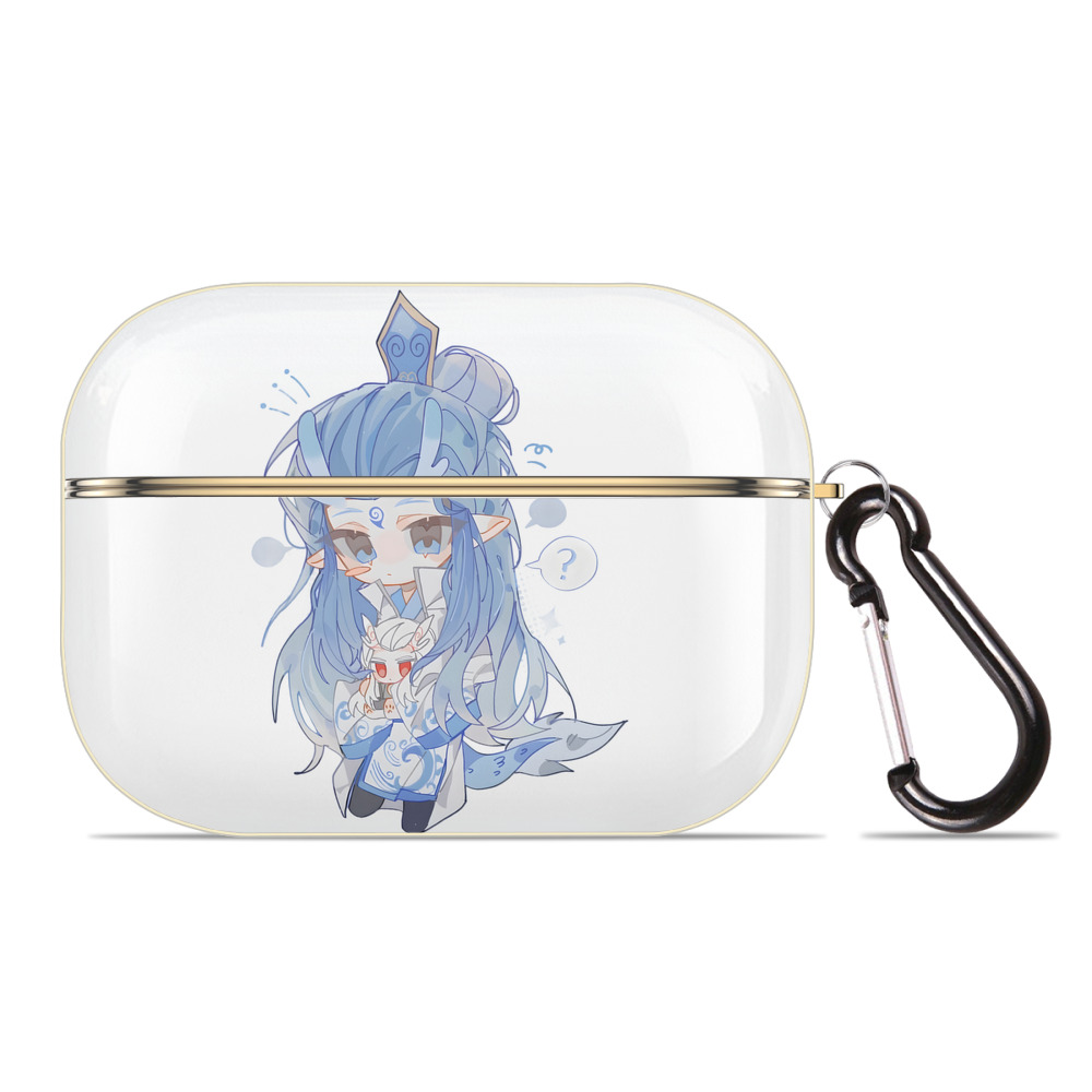 （画像用） Ne Zha 2 ナタ 魔童の大暴れ 【AirPods Pro用】ハードシェル保護ケース｜耐衝撃・防指紋・カラビナ付き商品仕様