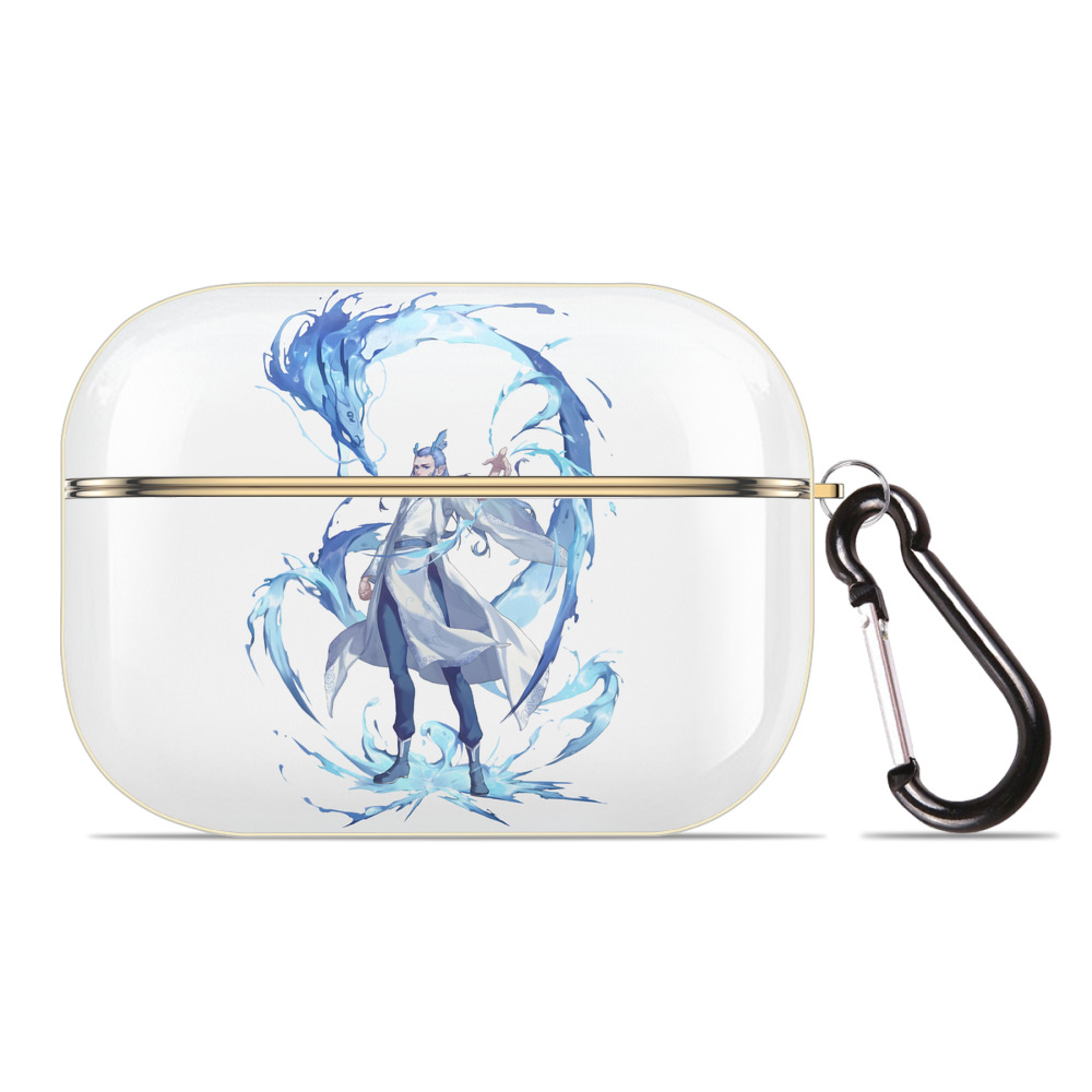 （画像用） Ne Zha 2 ナタ 魔童の大暴れ 【AirPods Pro用】ハードシェル保護ケース｜耐衝撃・防指紋・カラビナ付き商品仕様