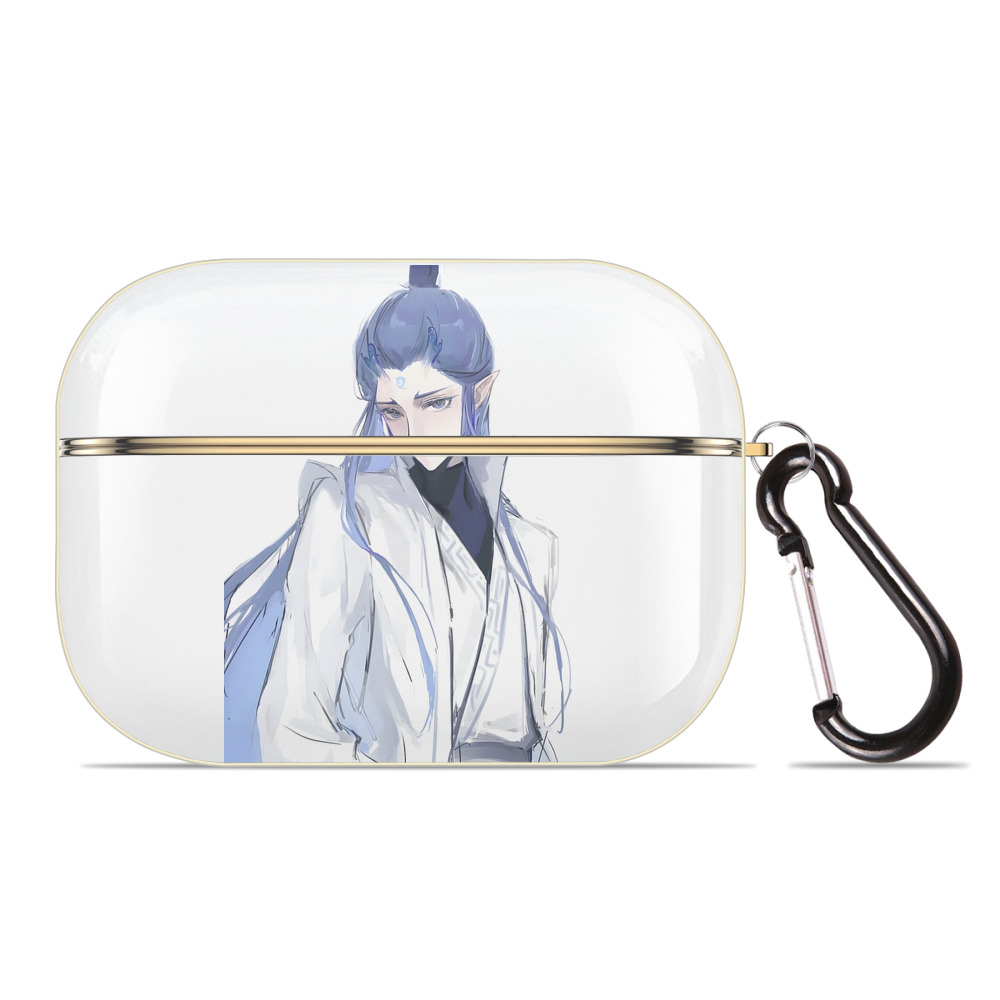 （画像用） Ne Zha 2 ナタ 魔童の大暴れ 【AirPods Pro用】ハードシェル保護ケース｜耐衝撃・防指紋・カラビナ付き商品仕様