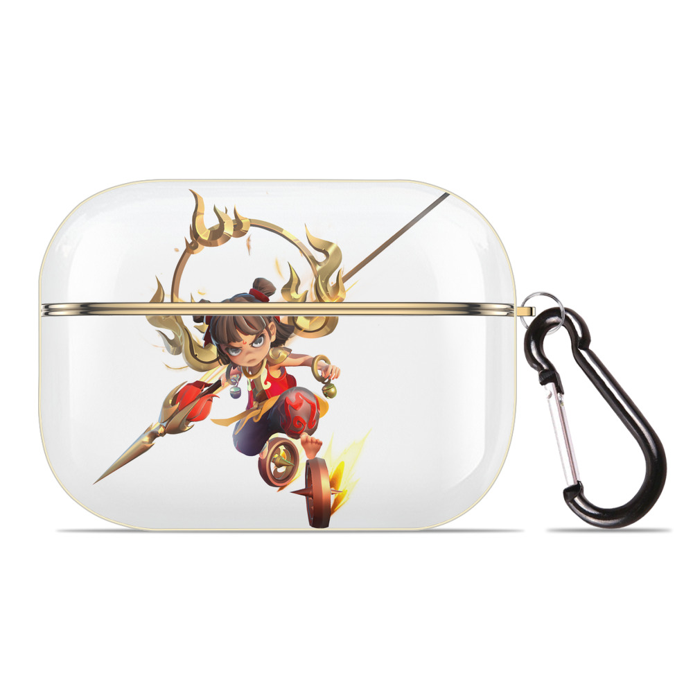 （画像用） Ne Zha 2 ナタ 魔童の大暴れ 【AirPods Pro用】ハードシェル保護ケース｜耐衝撃・防指紋・カラビナ付き商品仕様