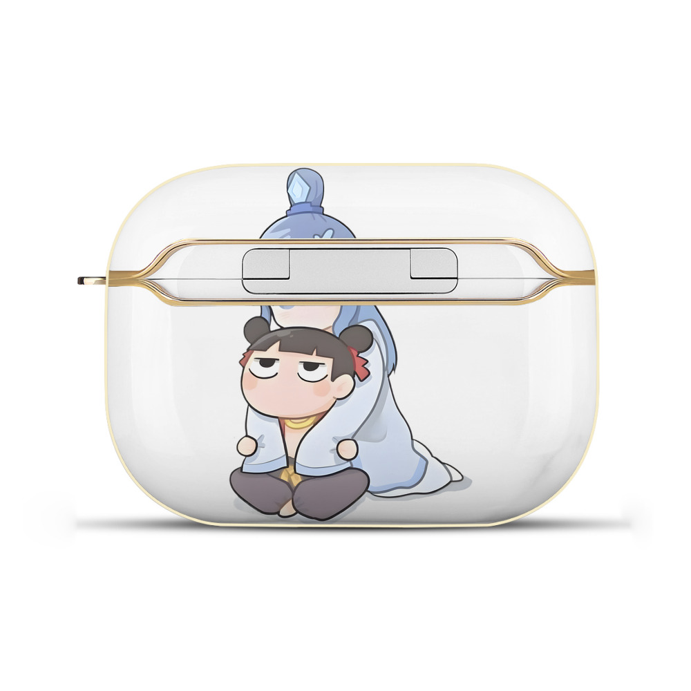 （画像用） Ne Zha 2 ナタ 魔童の大暴れ 【AirPods Pro用】ハードシェル保護ケース｜耐衝撃・防指紋・カラビナ付き商品仕様
