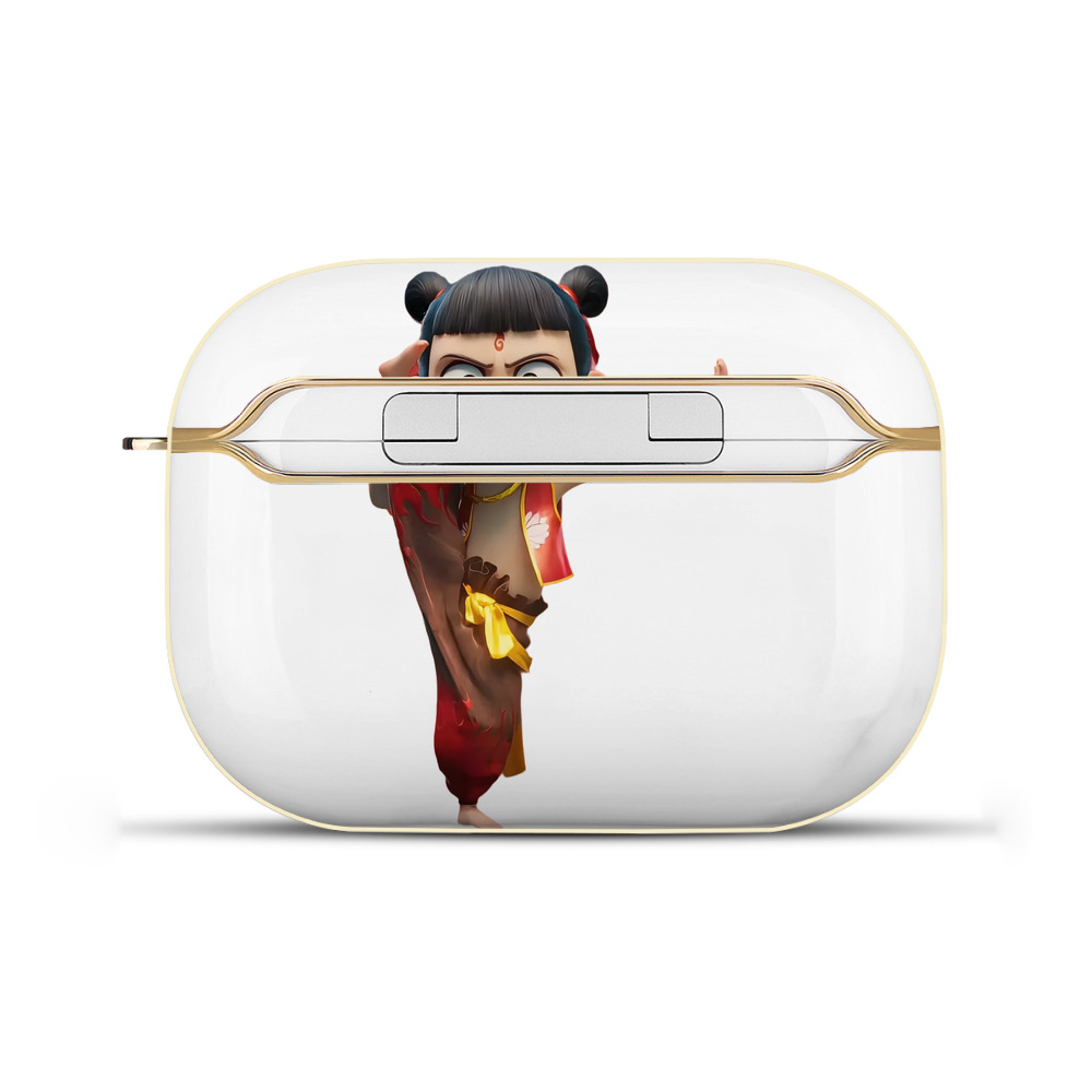 （画像用） Ne Zha 2 ナタ 魔童の大暴れ 【AirPods Pro用】ハードシェル保護ケース｜耐衝撃・防指紋・カラビナ付き商品仕様
