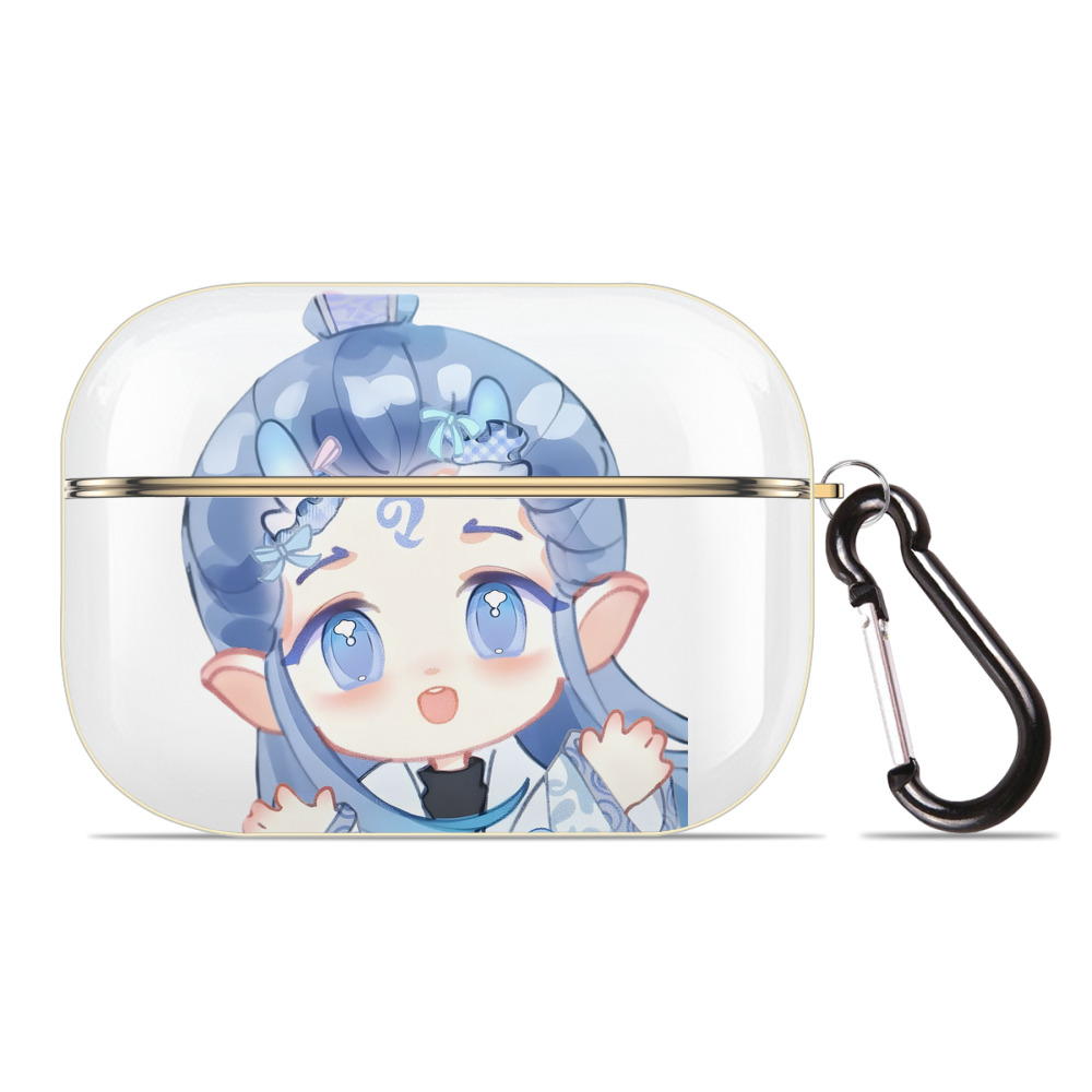 （画像用） Ne Zha 2 ナタ 魔童の大暴れ 【AirPods Pro用】ハードシェル保護ケース｜耐衝撃・防指紋・カラビナ付き商品仕様
