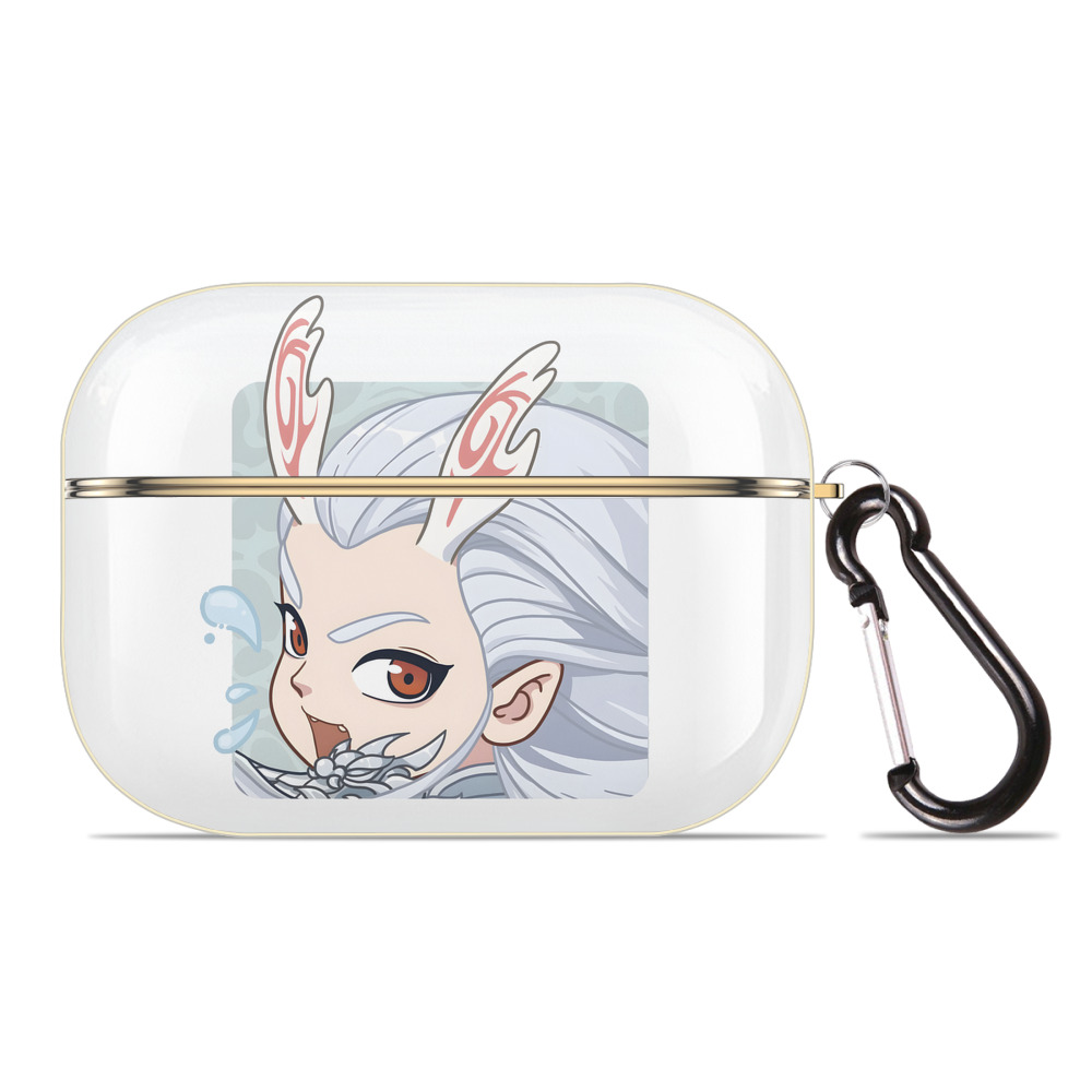 （画像用） Ne Zha 2 ナタ 魔童の大暴れ 【AirPods Pro用】ハードシェル保護ケース｜耐衝撃・防指紋・カラビナ付き商品仕様