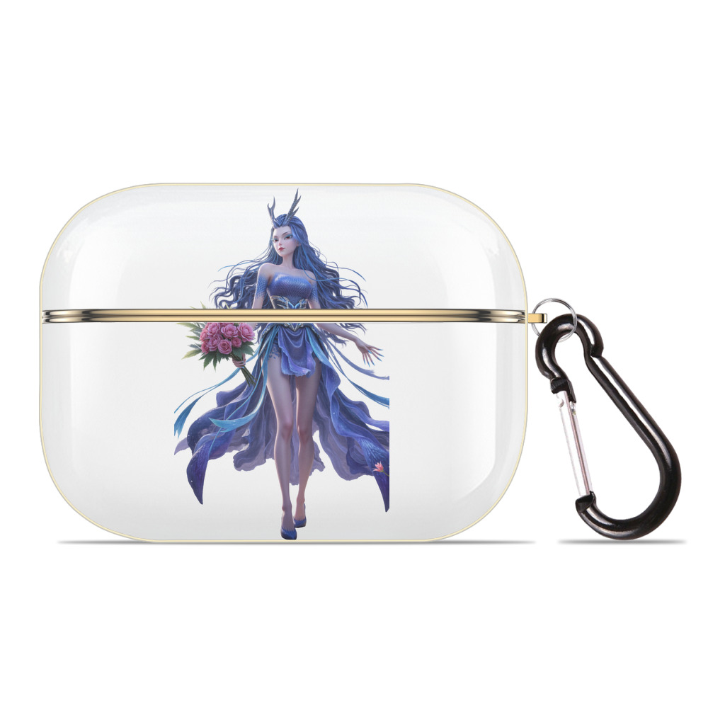 （画像用） Ne Zha 2 ナタ 魔童の大暴れ 【AirPods Pro用】ハードシェル保護ケース｜耐衝撃・防指紋・カラビナ付き商品仕様