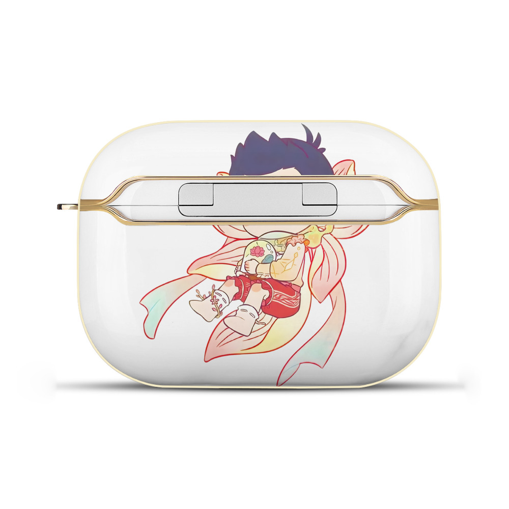 （画像用） Ne Zha 2 ナタ 魔童の大暴れ 【AirPods Pro用】ハードシェル保護ケース｜耐衝撃・防指紋・カラビナ付き商品仕様