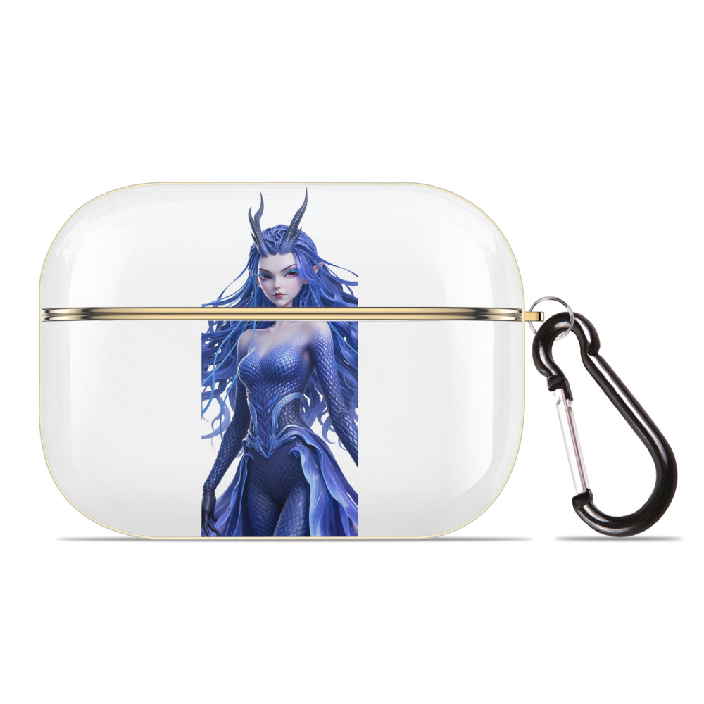 （画像用） Ne Zha 2 ナタ 魔童の大暴れ 【AirPods Pro用】ハードシェル保護ケース｜耐衝撃・防指紋・カラビナ付き商品仕様