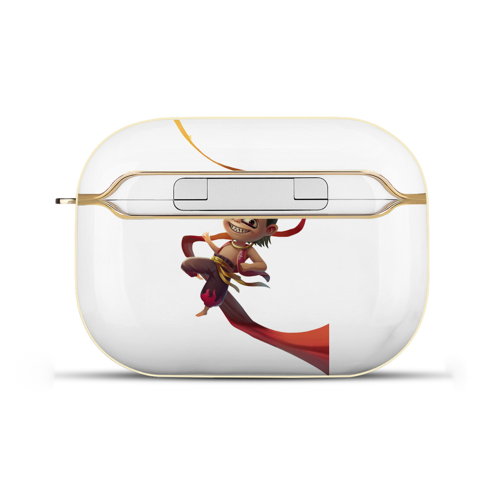 （画像用） Ne Zha 2 ナタ 魔童の大暴れ 【AirPods Pro用】ハードシェル保護ケース｜耐衝撃・防指紋・カラビナ付き商品仕様