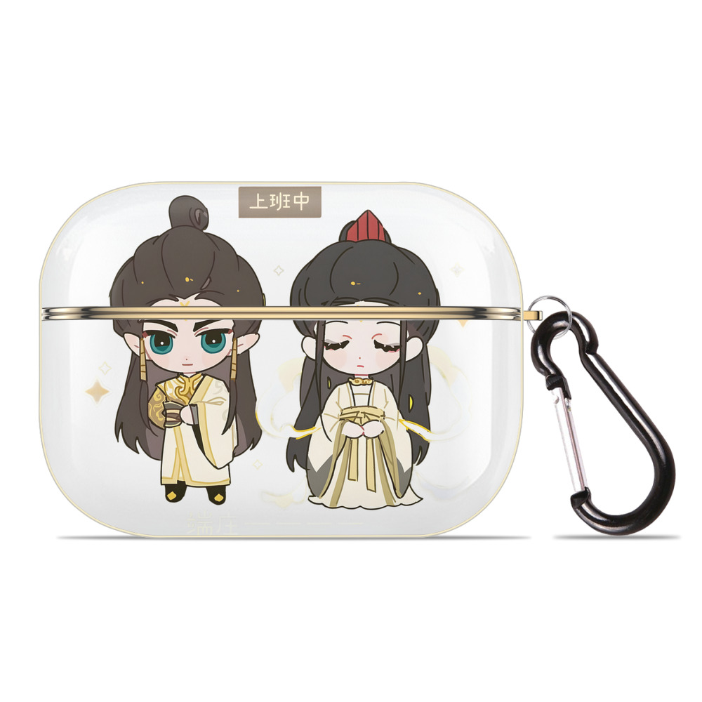 （画像用） Ne Zha 2 ナタ 魔童の大暴れ 【AirPods Pro用】ハードシェル保護ケース｜耐衝撃・防指紋・カラビナ付き商品仕様