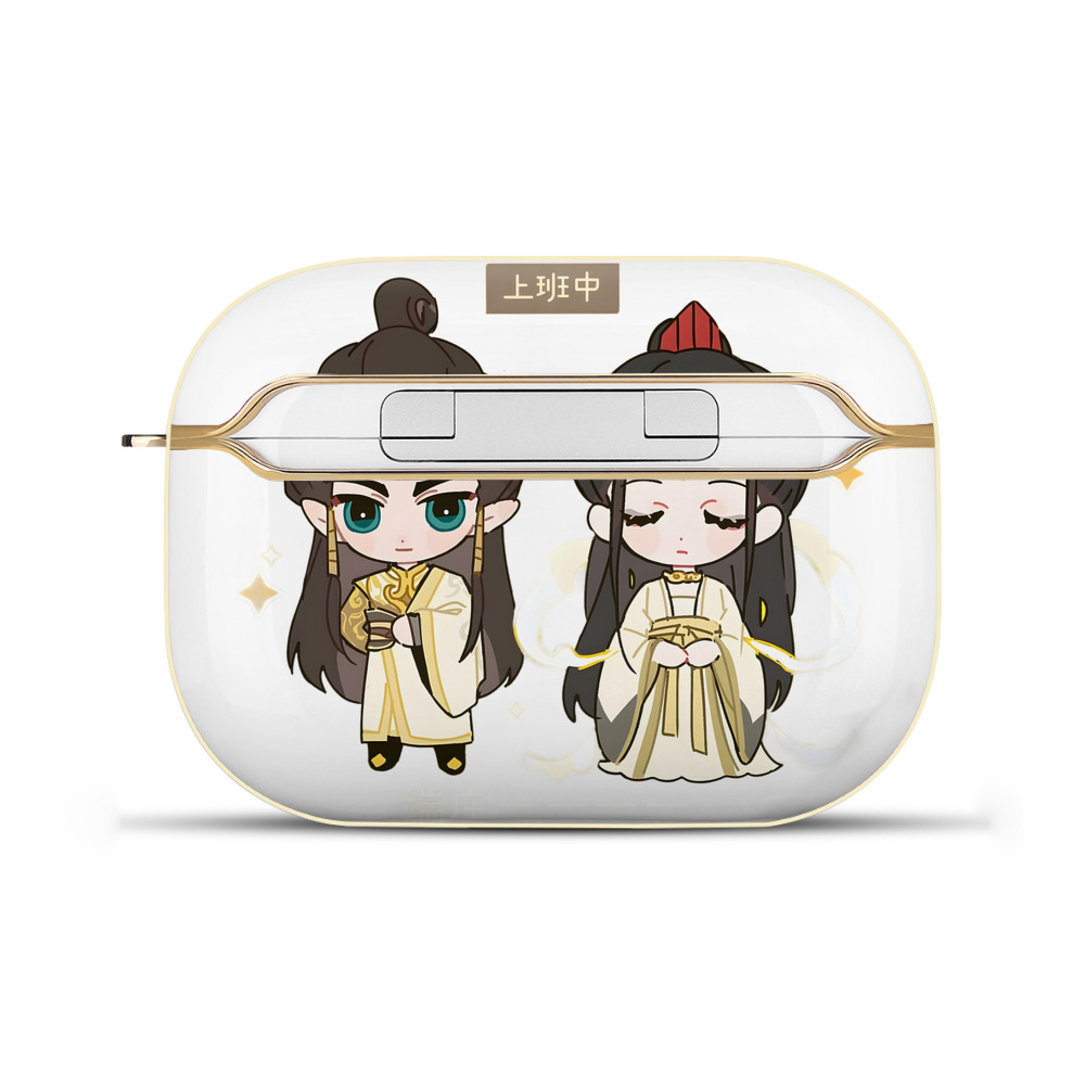 （画像用） Ne Zha 2 ナタ 魔童の大暴れ 【AirPods Pro用】ハードシェル保護ケース｜耐衝撃・防指紋・カラビナ付き商品仕様