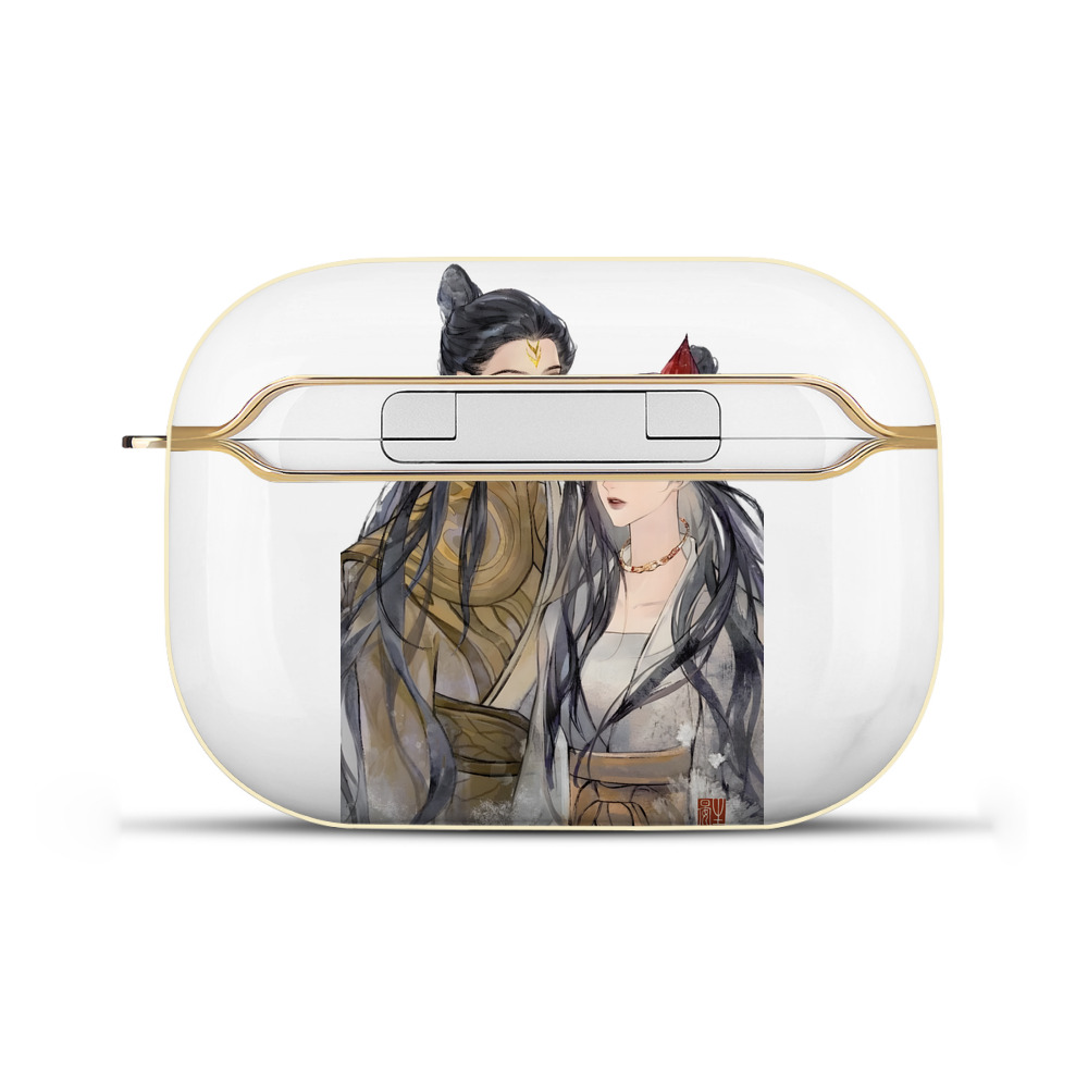 （画像用） Ne Zha 2 ナタ 魔童の大暴れ 【AirPods Pro用】ハードシェル保護ケース｜耐衝撃・防指紋・カラビナ付き商品仕様