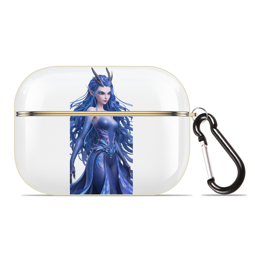 （画像用） Ne Zha 2 ナタ 魔童の大暴れ 【AirPods Pro用】ハードシェル保護ケース｜耐衝撃・防指紋・カラビナ付き商品仕様
