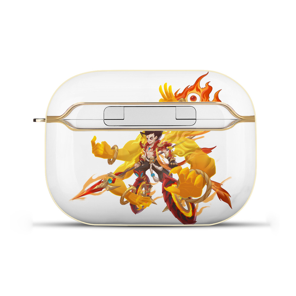 （画像用） Ne Zha 2 ナタ 魔童の大暴れ 【AirPods Pro用】ハードシェル保護ケース｜耐衝撃・防指紋・カラビナ付き商品仕様
