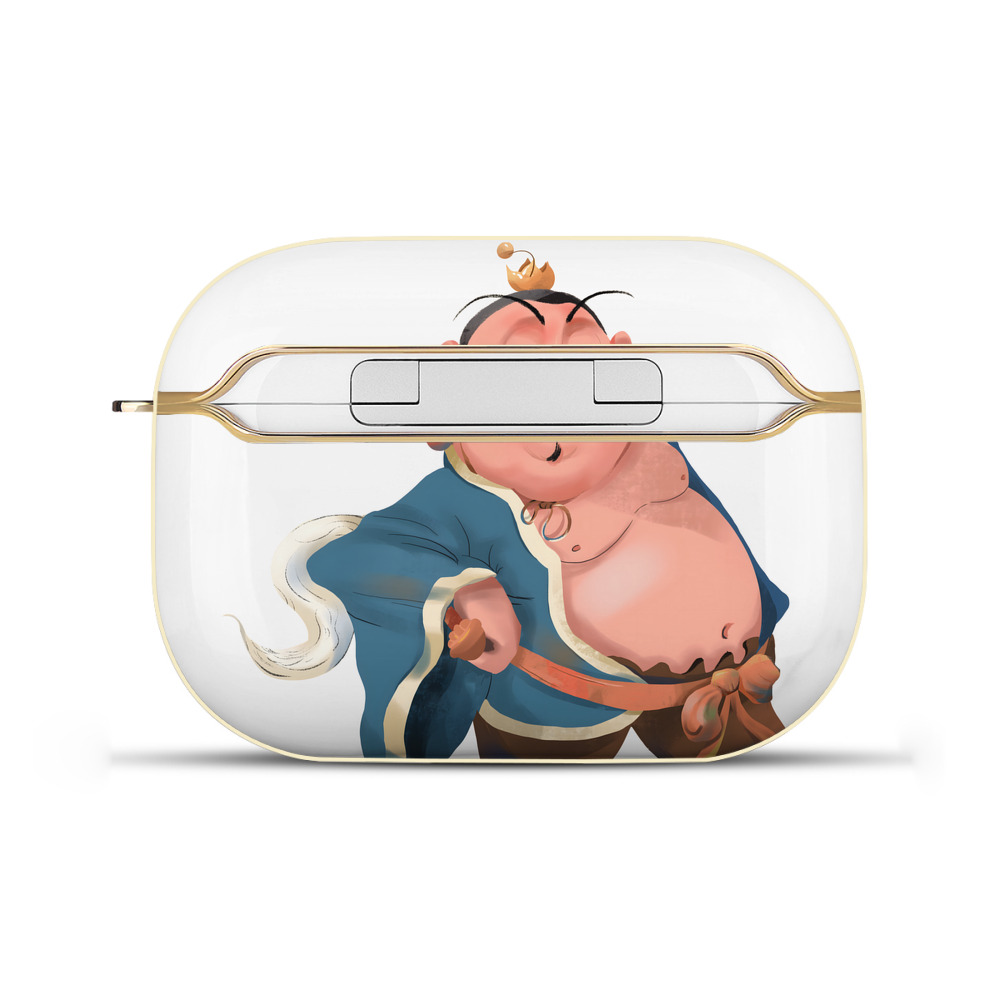 （画像用） Ne Zha 2 ナタ 魔童の大暴れ 【AirPods Pro用】ハードシェル保護ケース｜耐衝撃・防指紋・カラビナ付き商品仕様