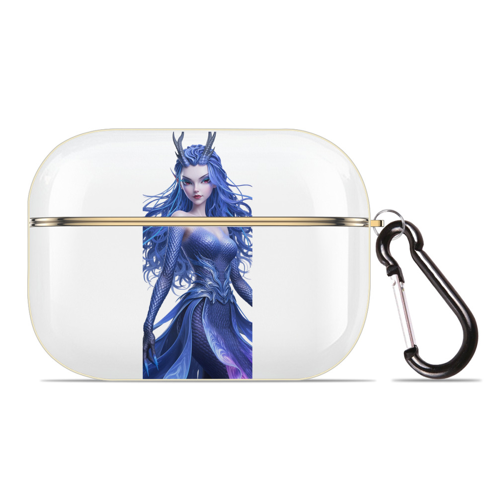 （画像用） Ne Zha 2 ナタ 魔童の大暴れ 【AirPods Pro用】ハードシェル保護ケース｜耐衝撃・防指紋・カラビナ付き商品仕様
