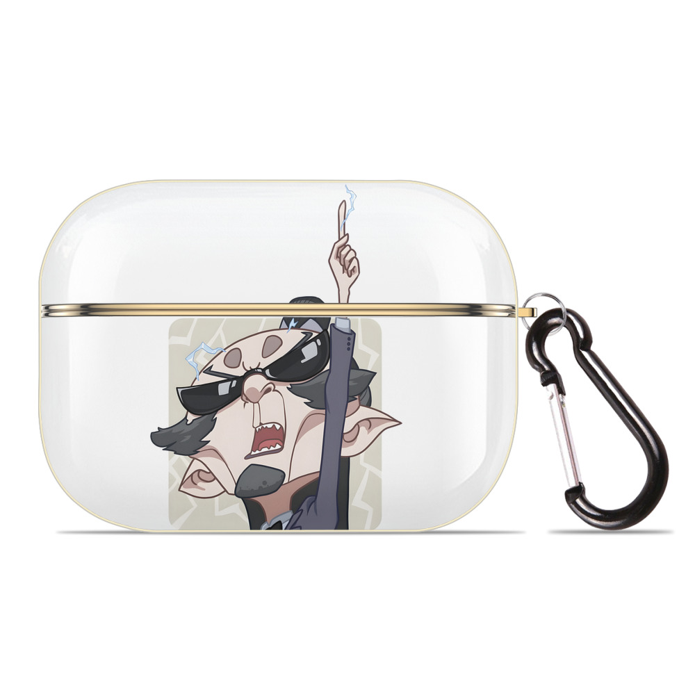 （画像用） Ne Zha 2 ナタ 魔童の大暴れ 【AirPods Pro用】ハードシェル保護ケース｜耐衝撃・防指紋・カラビナ付き商品仕様