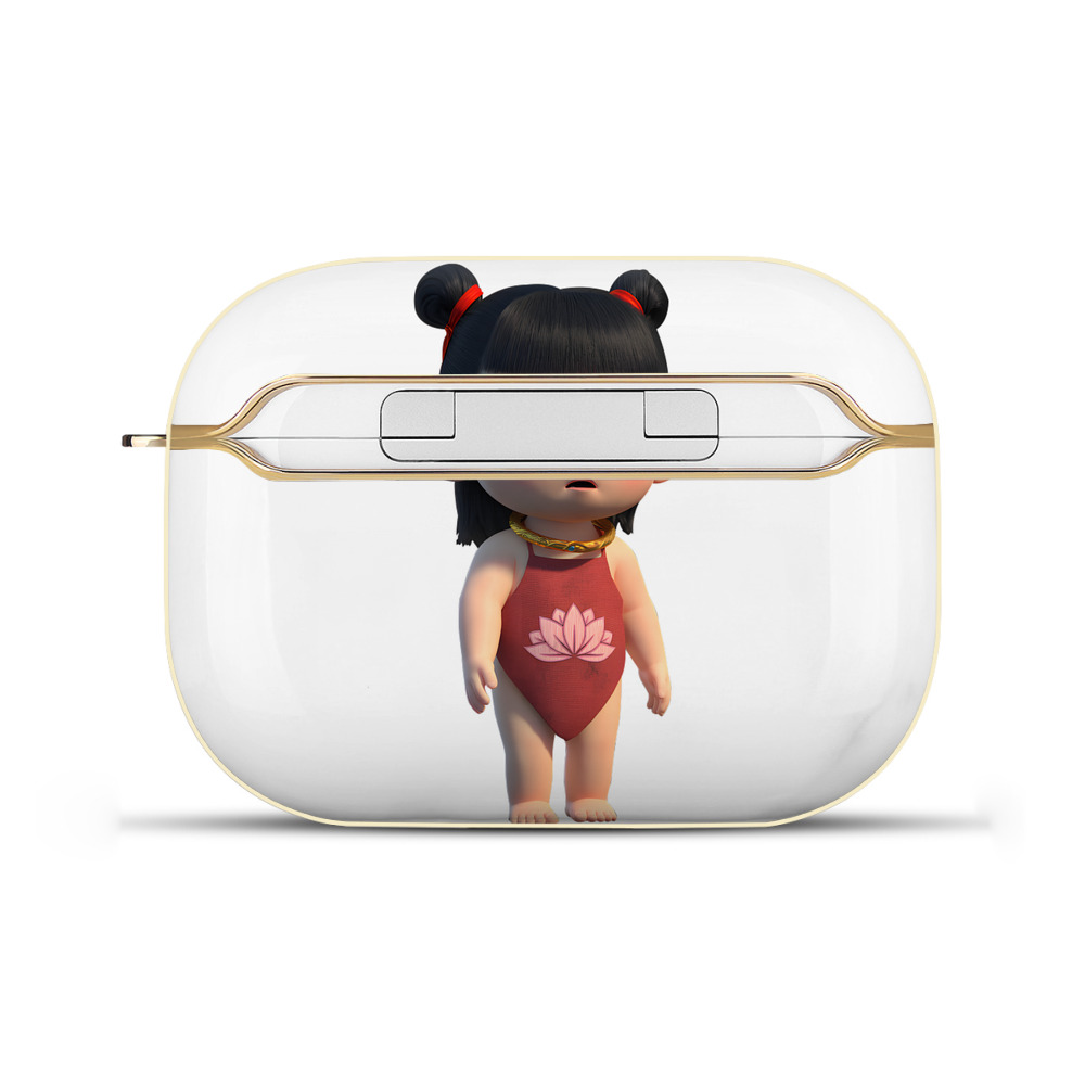 （画像用） Ne Zha 2 ナタ 魔童の大暴れ 【AirPods Pro用】ハードシェル保護ケース｜耐衝撃・防指紋・カラビナ付き商品仕様