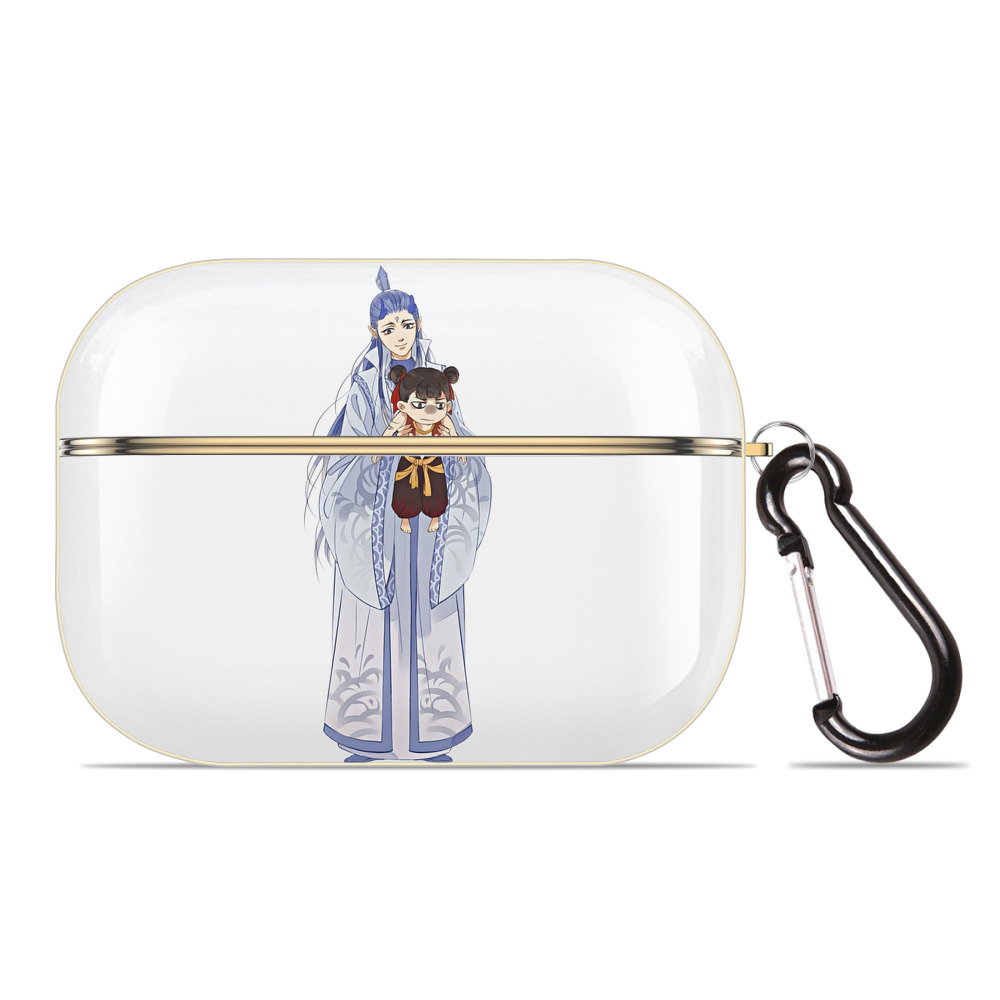 （画像用） Ne Zha 2 ナタ 魔童の大暴れ 【AirPods Pro用】ハードシェル保護ケース｜耐衝撃・防指紋・カラビナ付き商品仕様
