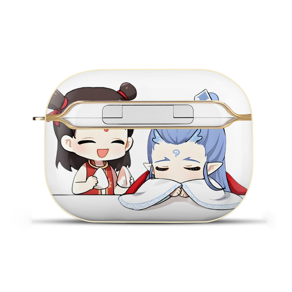 （画像用） Ne Zha 2 ナタ 魔童の大暴れ 【AirPods Pro用】ハードシェル保護ケース｜耐衝撃・防指紋・カラビナ付き商品仕様