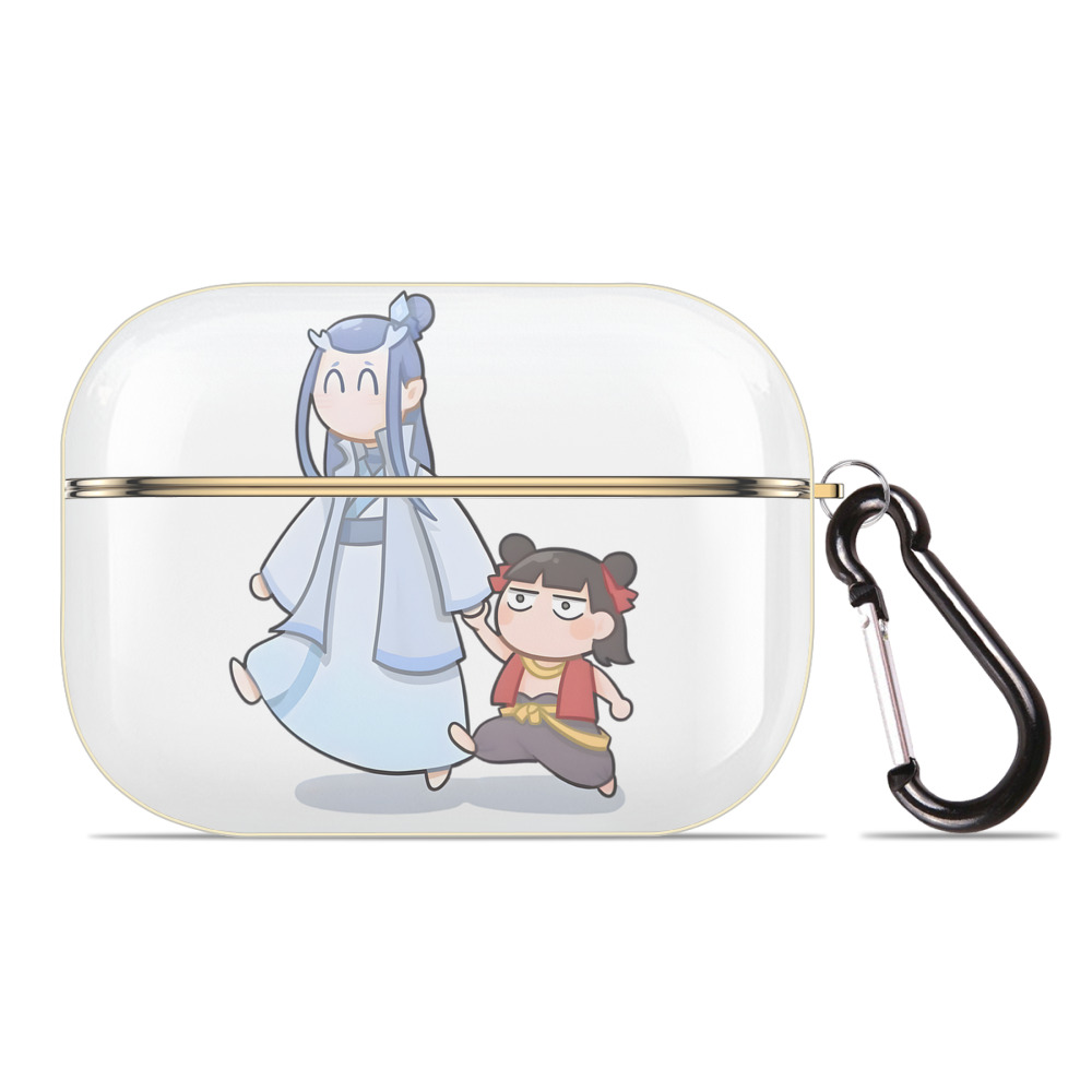 （画像用） Ne Zha 2 ナタ 魔童の大暴れ 【AirPods Pro用】ハードシェル保護ケース｜耐衝撃・防指紋・カラビナ付き商品仕様